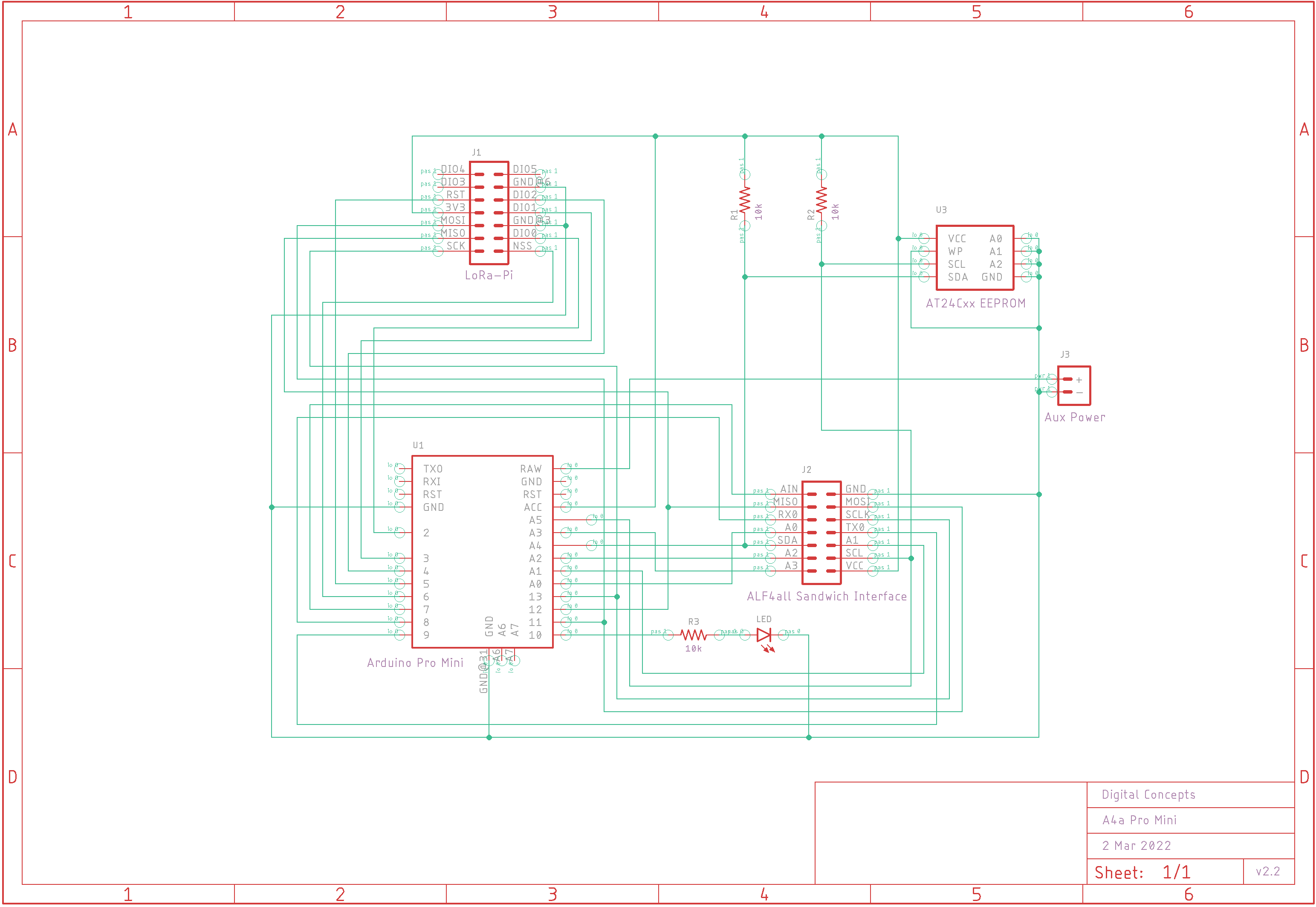 A4a Arduino Pro Mini Schematic